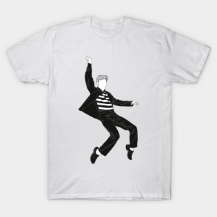 Elvis Black and White T-Shirt